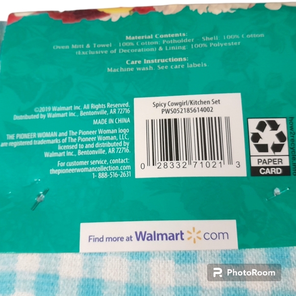 The Pioneer Woman Spicy Cowgirl 3pc Kitchen Set, NWT - Picture 8 of 8